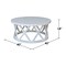 International Concepts Round Ceylon Coffee Table, 40 in W X 40 in L X 18 in H, Wood, White OT08-46CR - alternate 2